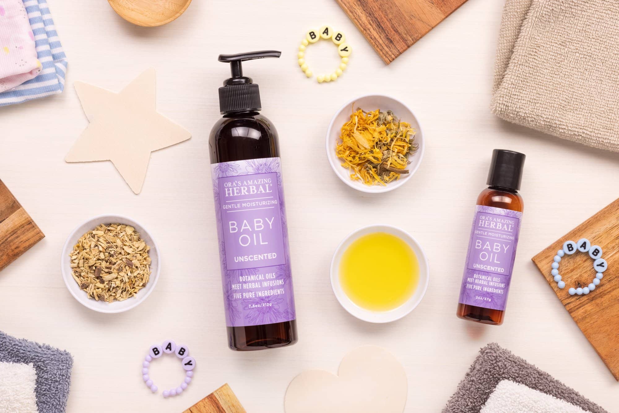 Baby Oil with Calendula and Licorice - Image 3