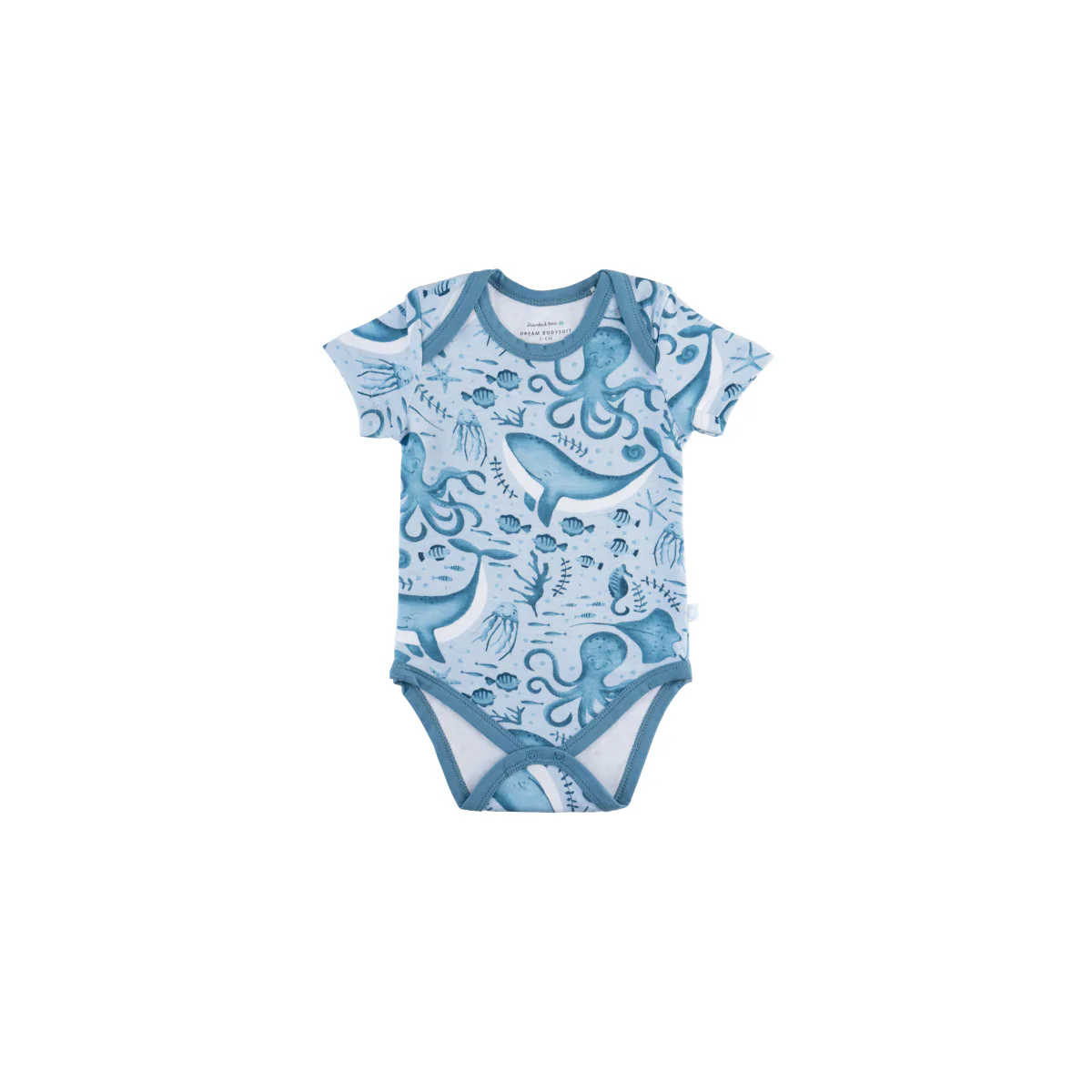 Baby Short-Sleeve Bamboo Bodysuit - Image 14
