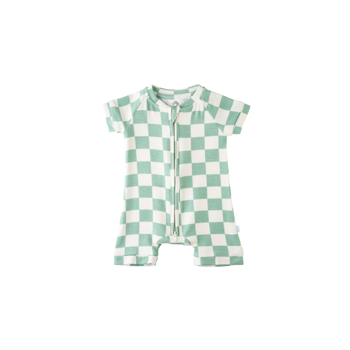 Baby Short-Sleeve Bamboo Romper - Image 11