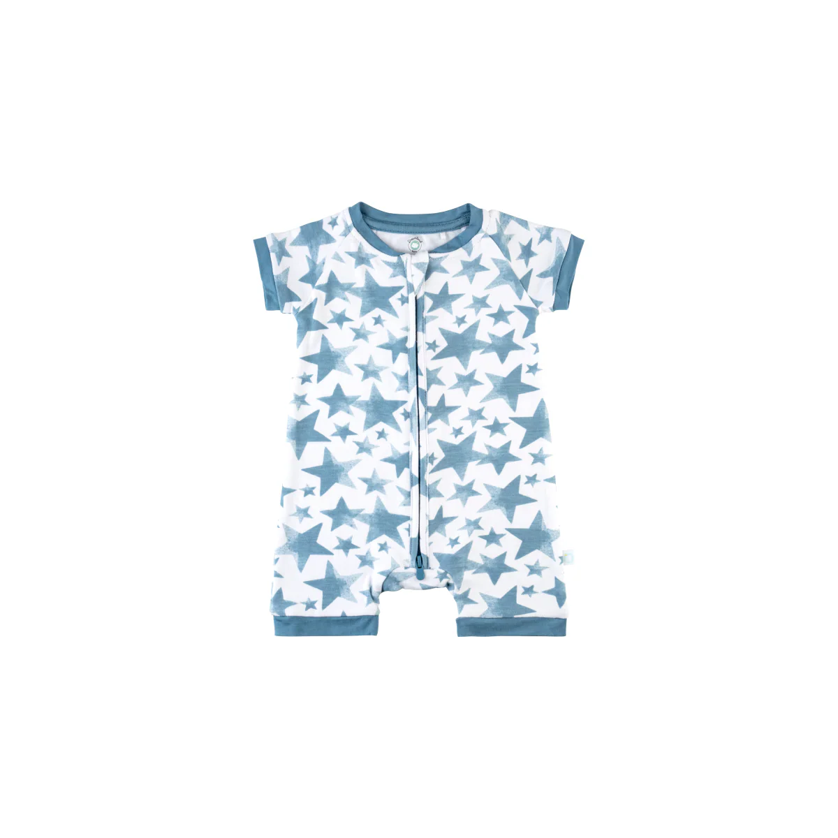 Baby Short-Sleeve Bamboo Romper - Image 14