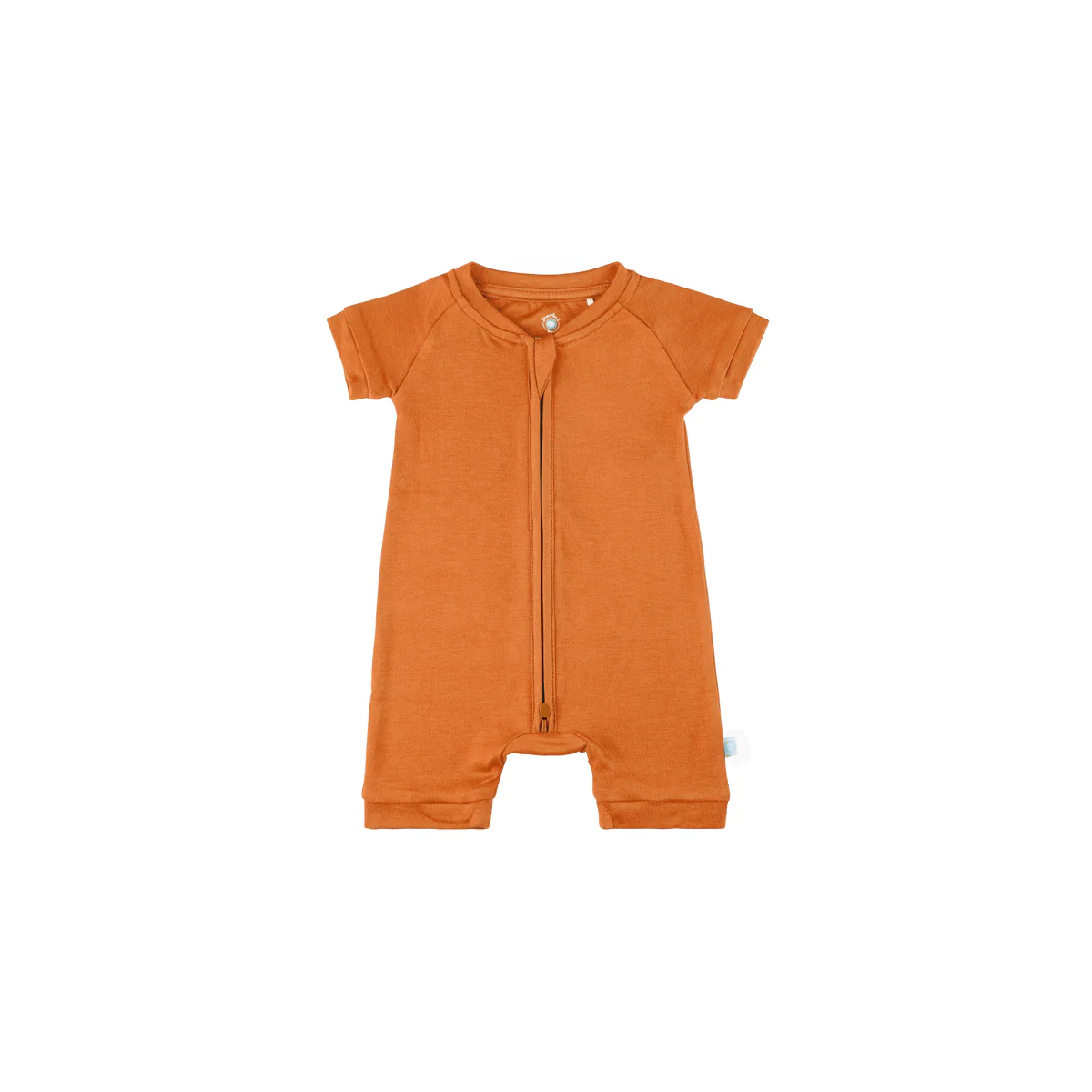 Baby Short-Sleeve Bamboo Romper - Image 4