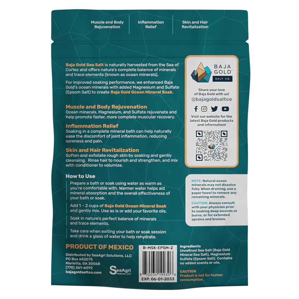 Baja Gold Ocean Mineral Soak - Image 3