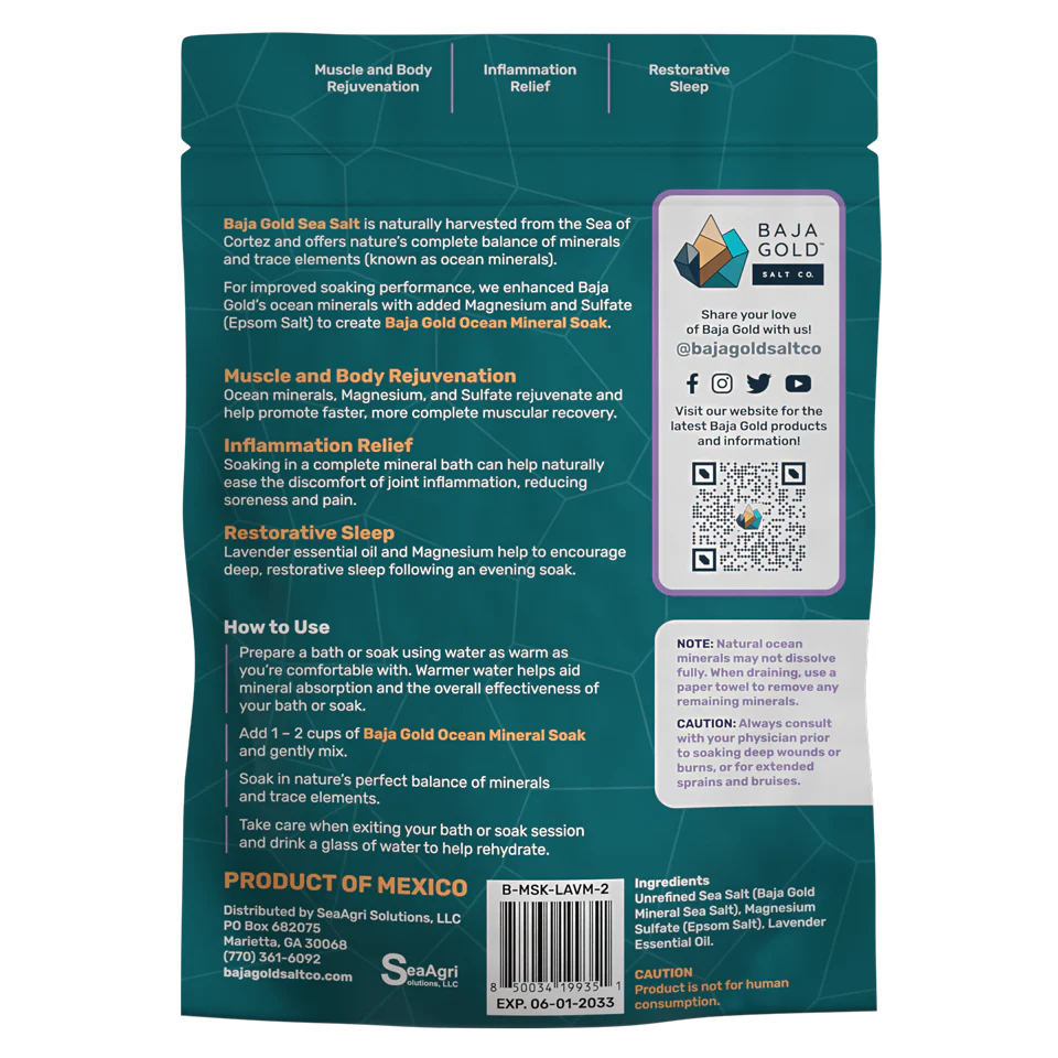 Baja Gold Ocean Mineral Soak - Image 5
