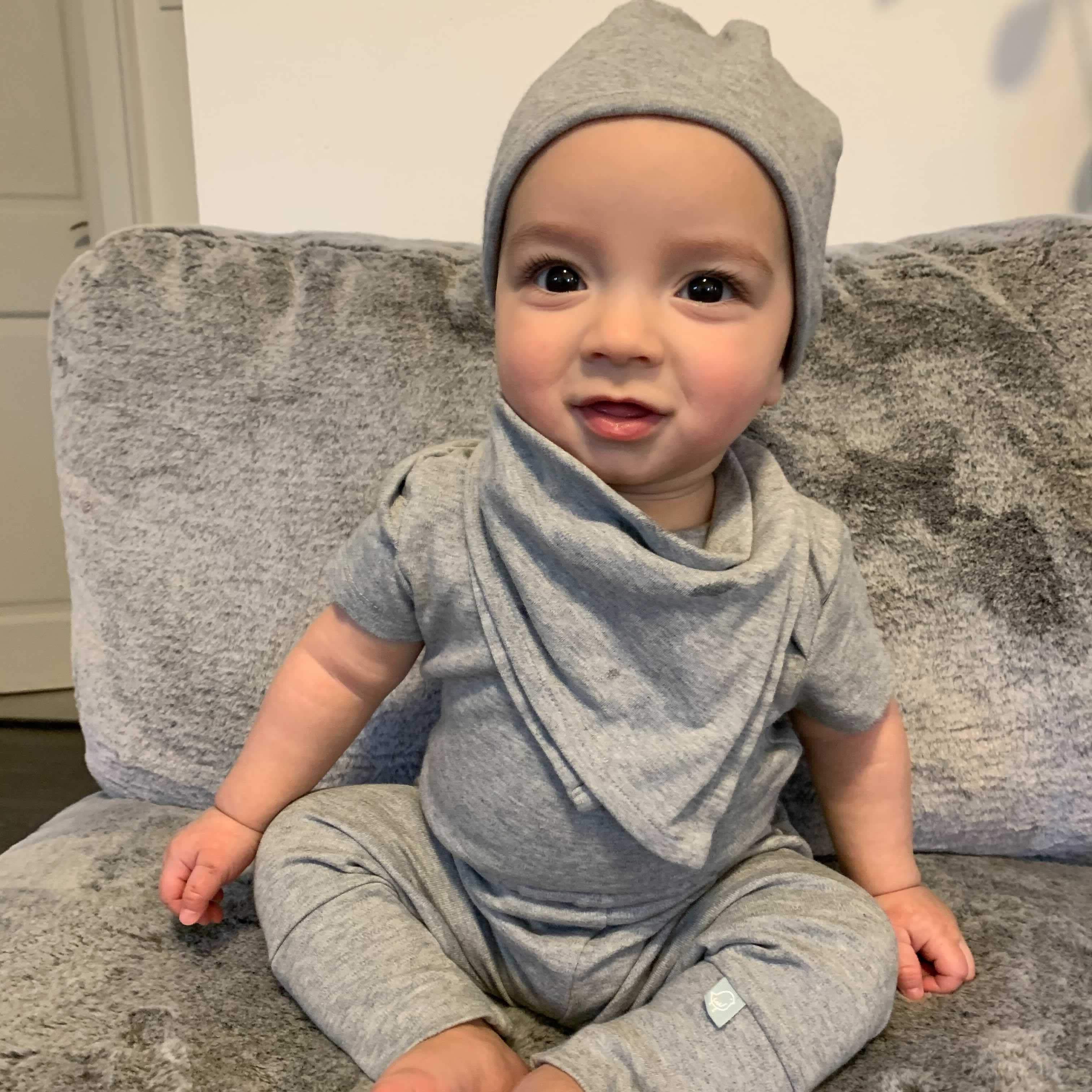 basics lap shoulder | heather - Image 3