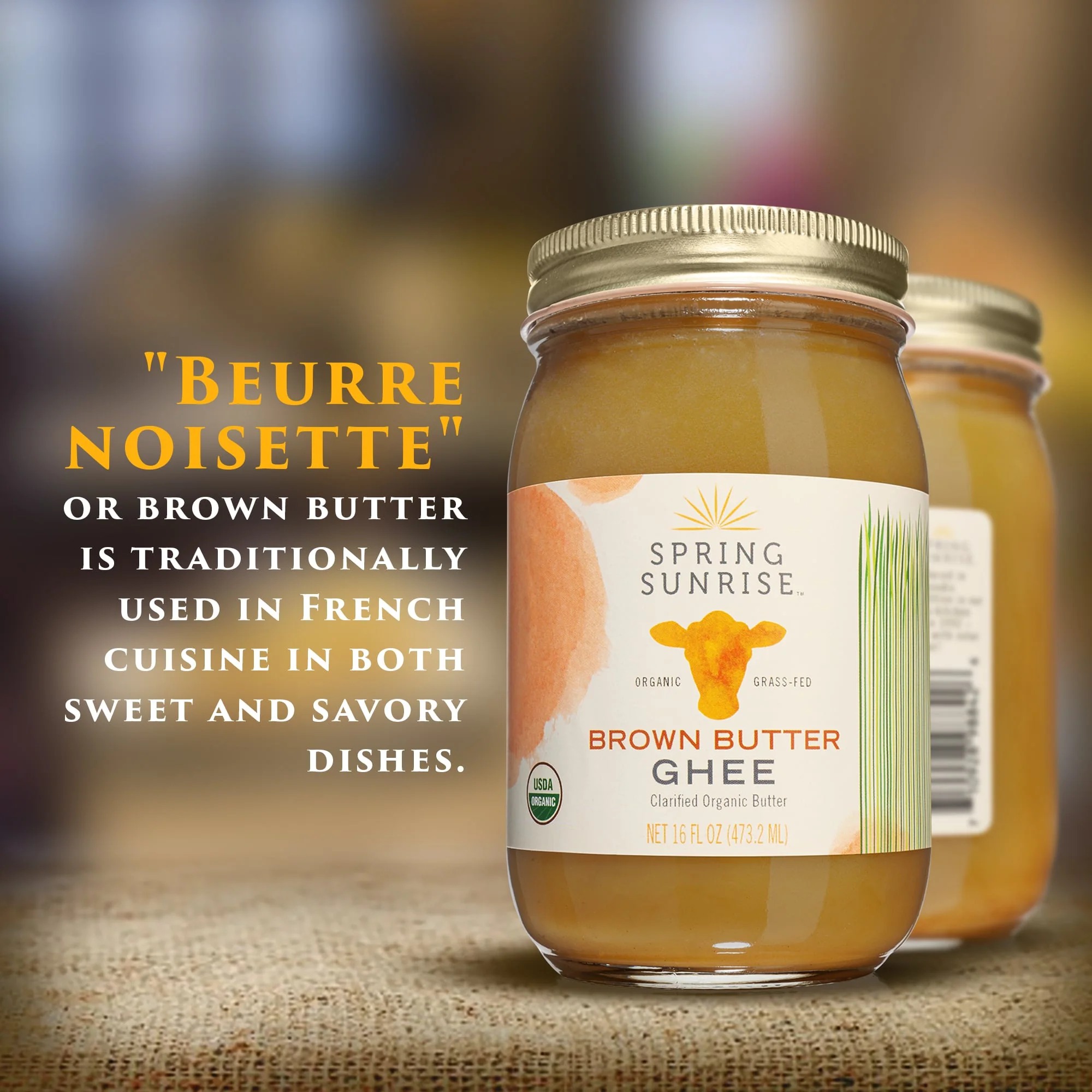 Brown Butter Organic Grass Fed Ghee - Image 5