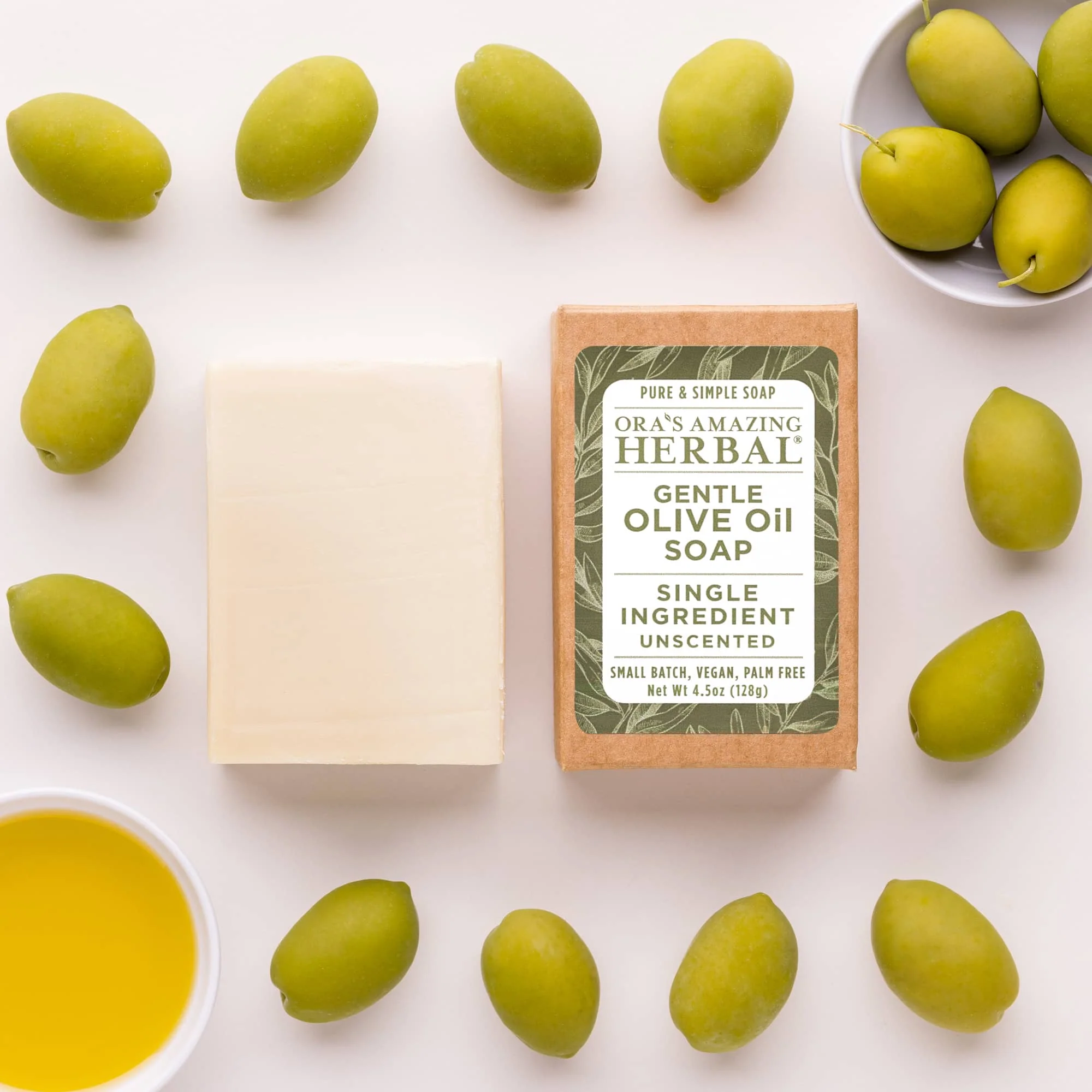 Gentle Olive Oil Soap, Unscented - Image 6