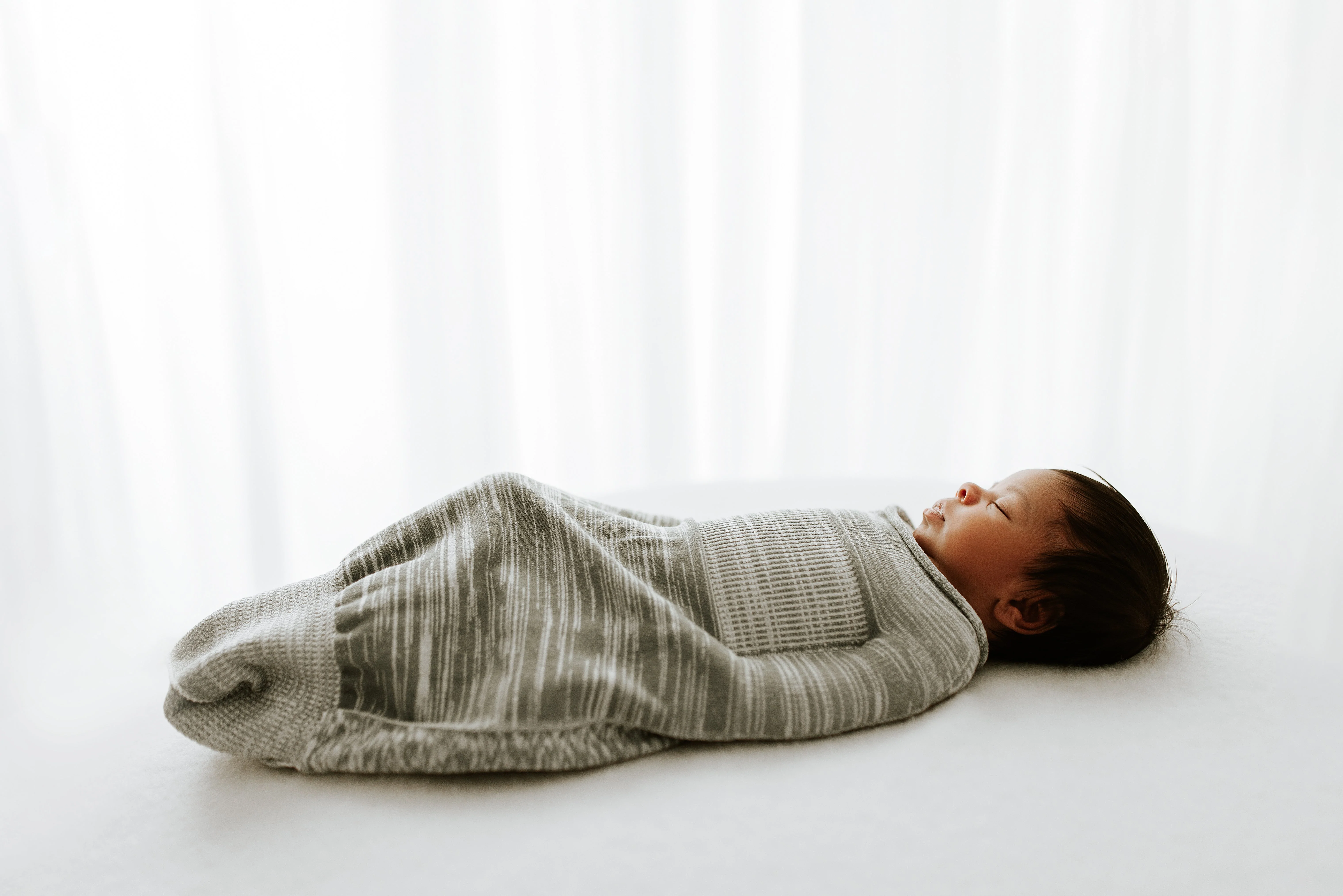 Grey Swaddle Sleep Sack - Image 6
