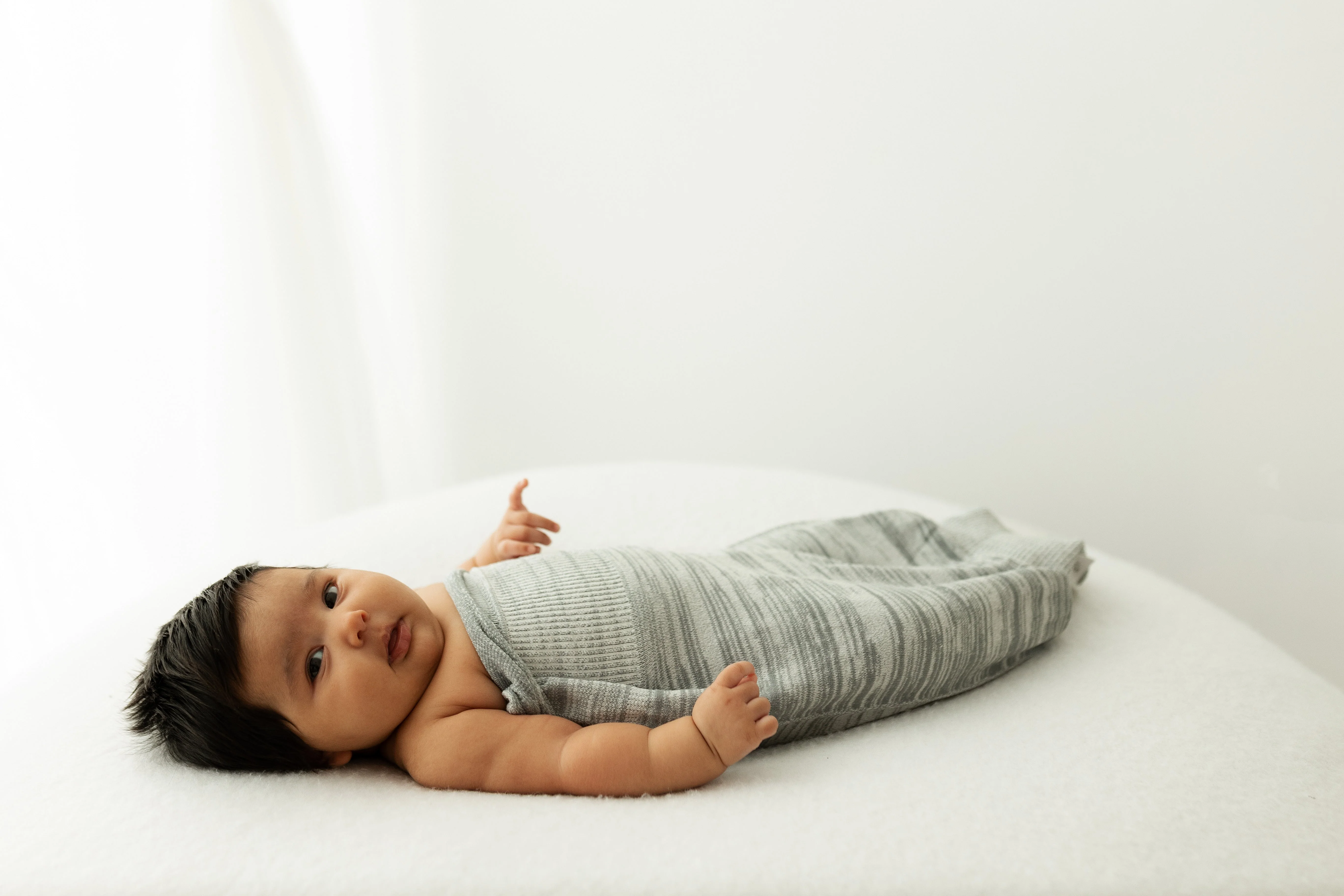 Grey Swaddle Sleep Sack - Image 7