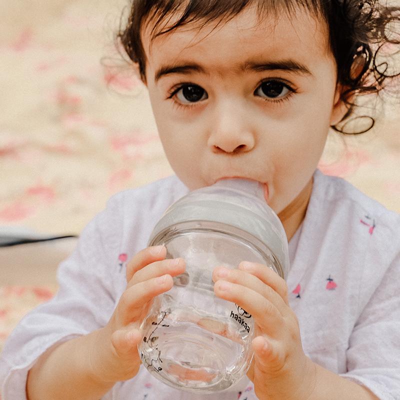 Haakaa Generation 3 Glass Baby Bottle 10 oz/300 ml, 1 PK - Image 4