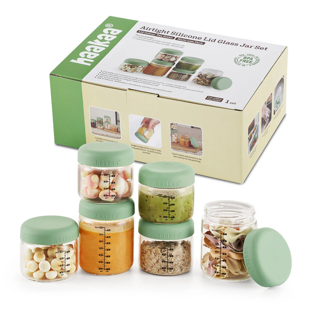 Haakaa Sealed Glass Storage Jar Set - Image 13