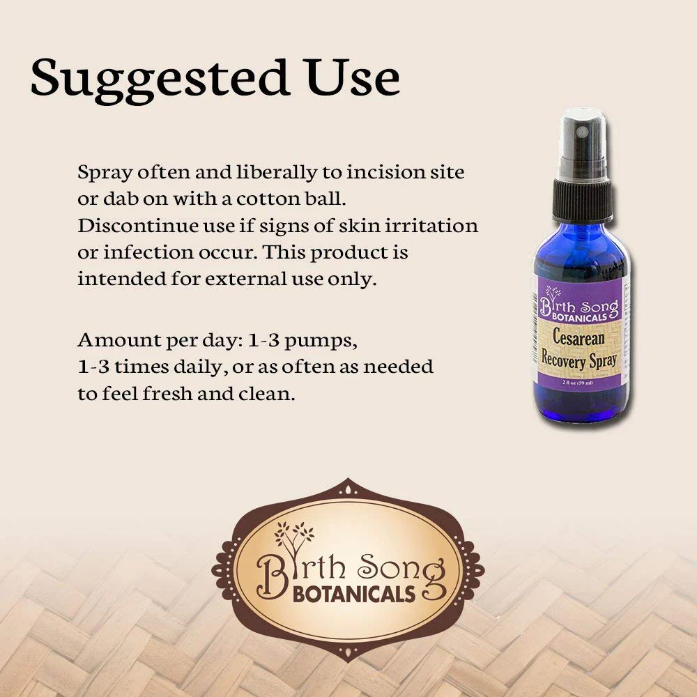 Herbal Cesarean Spray with Lavender - Image 3