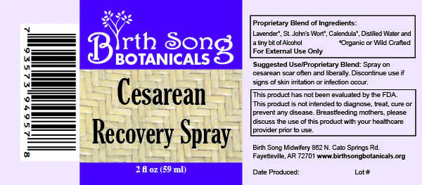 Herbal Cesarean Spray with Lavender - Image 7