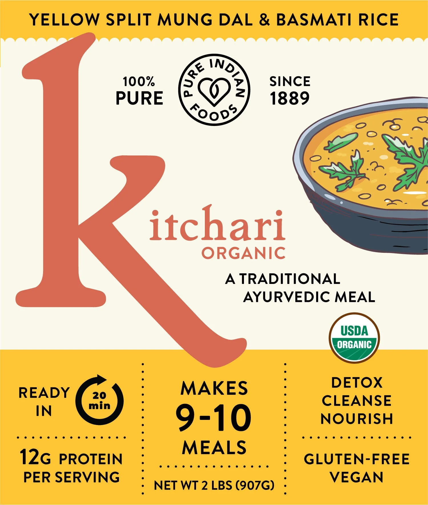 Kitchari (Khichadi), Certified Organic - Image 4