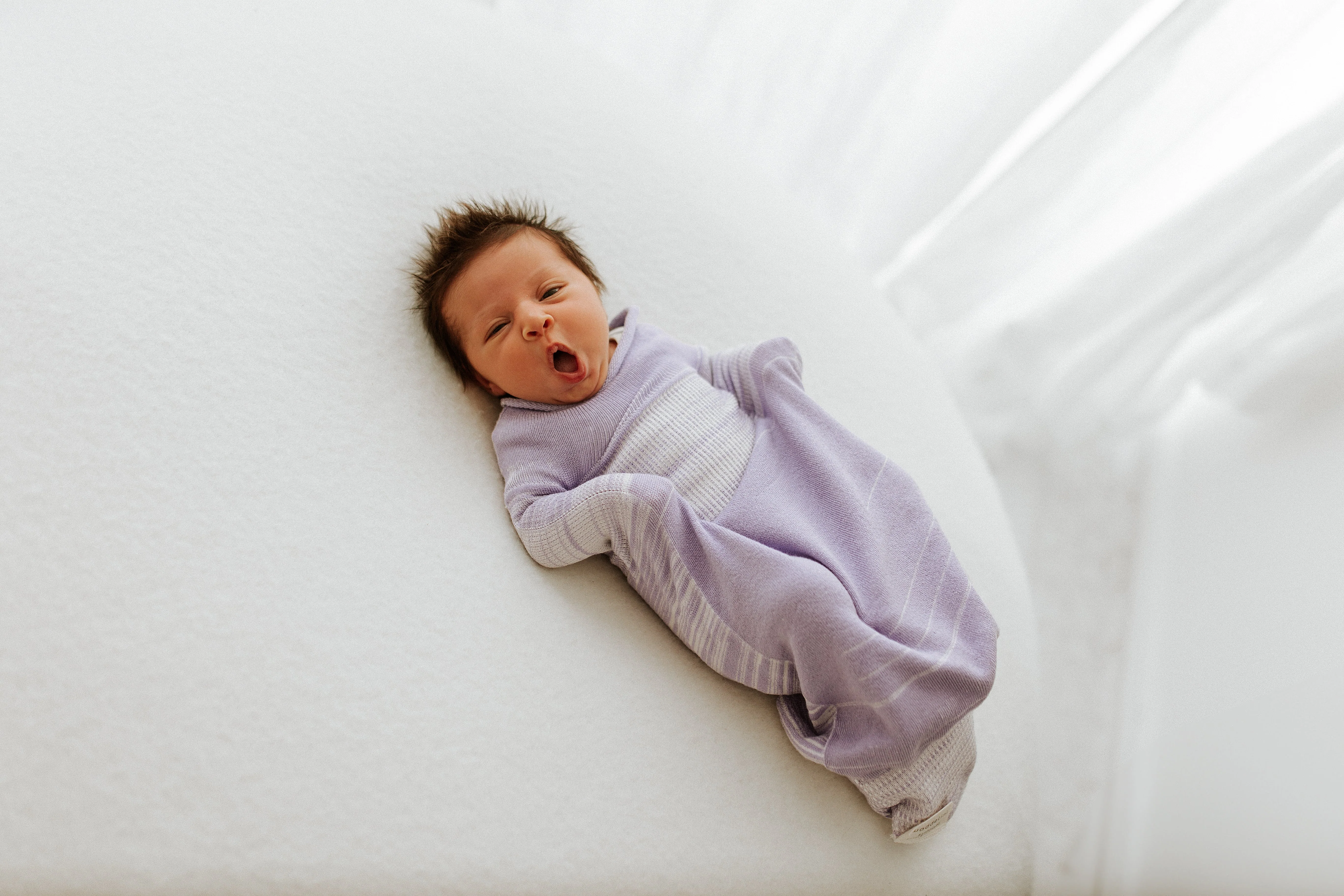Lavender Swaddle Sleep Sack - Image 7