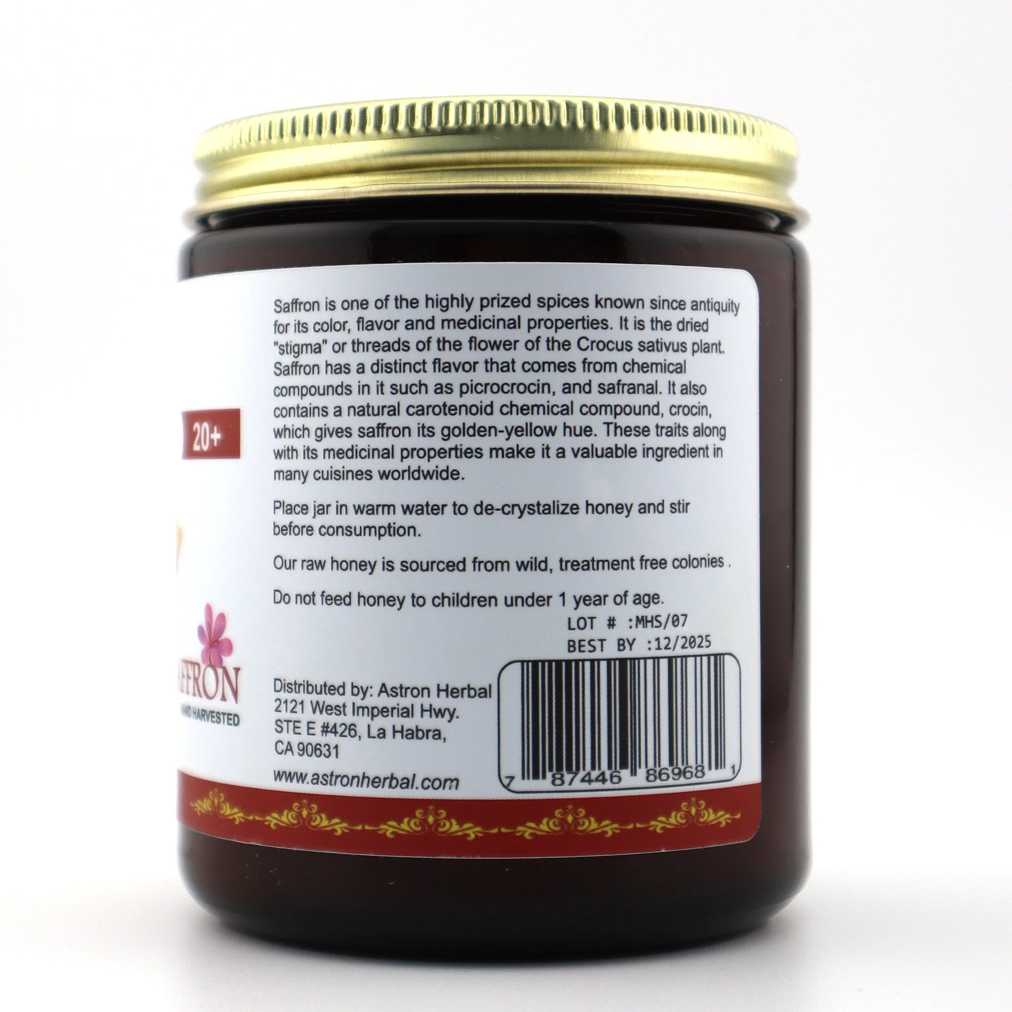 Manuka Honey + Saffron - Image 3