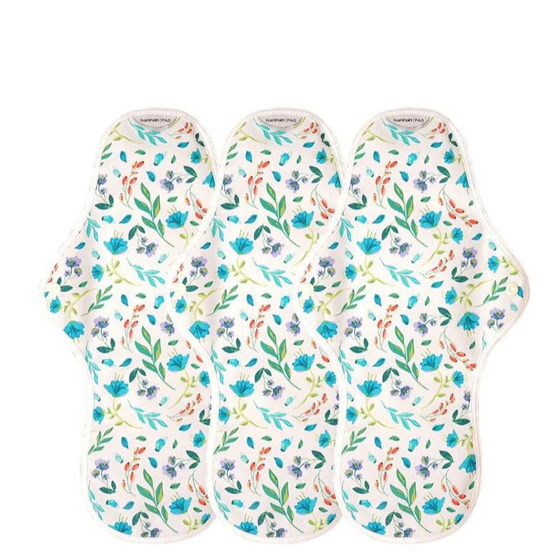 Organic Reusable Pads - 3 Overnight Pads - Image 4