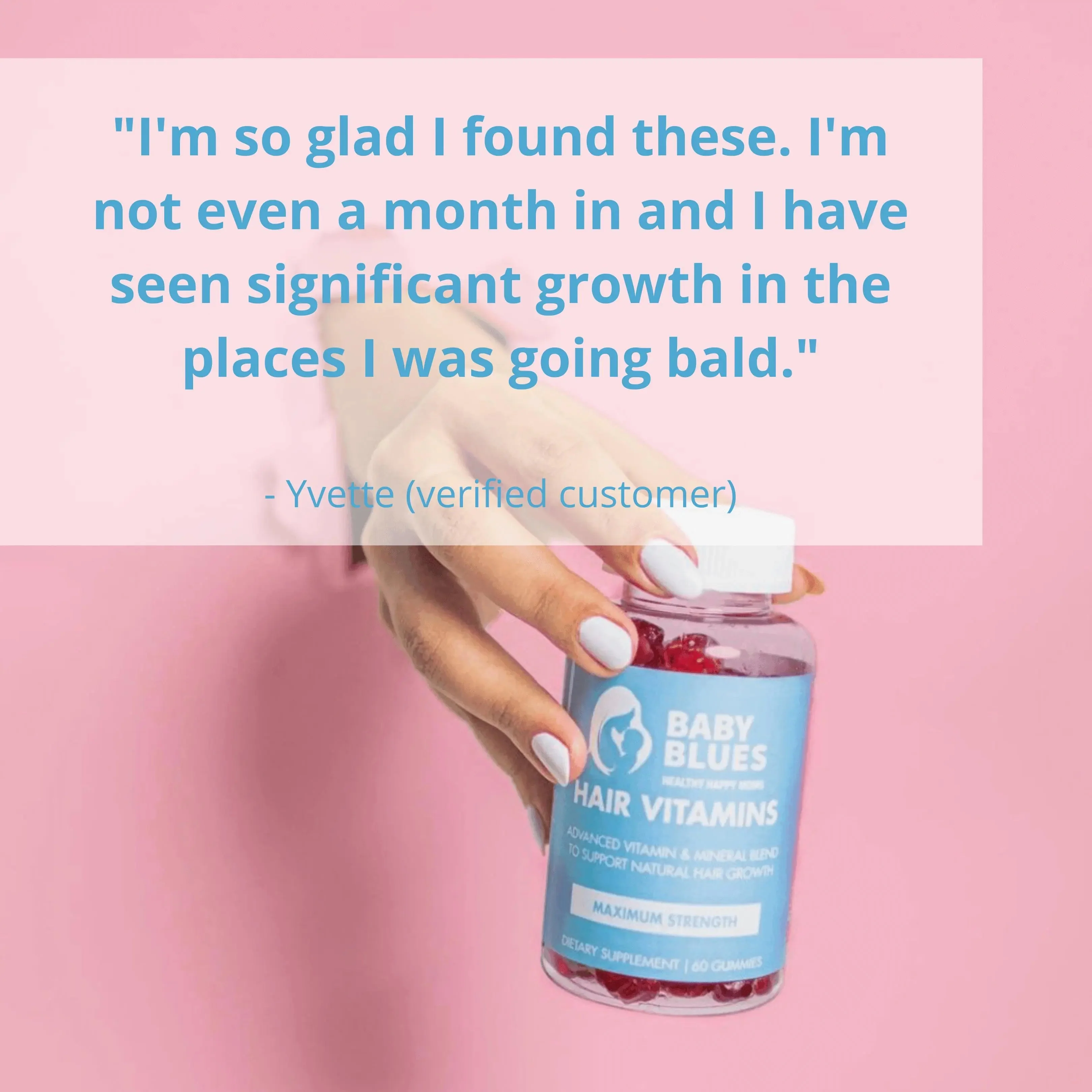 Postpartum Hair Vitamins - 3 Month Supply - Image 6