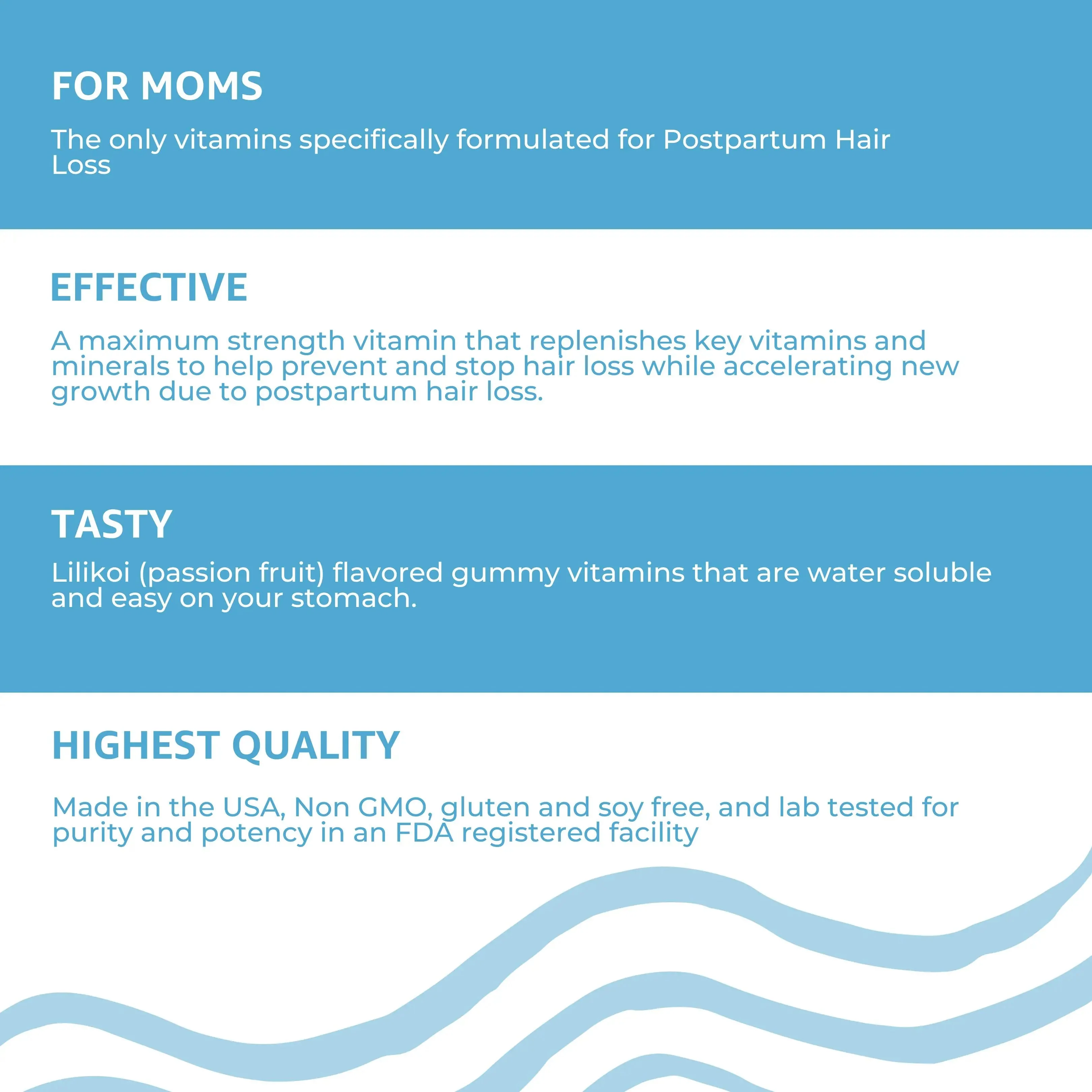 Postpartum Hair Vitamins - 3 Month Supply - Image 9