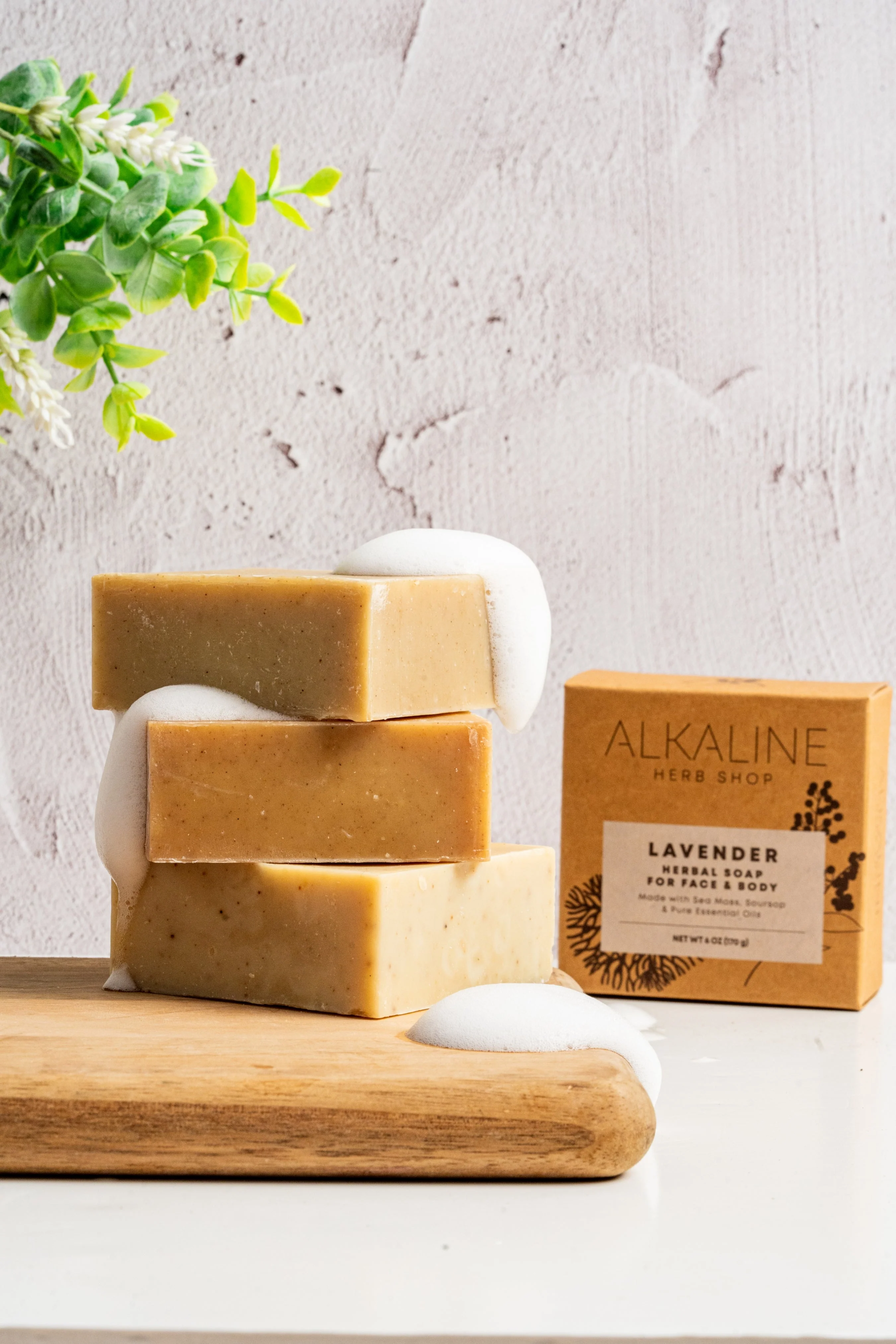 Sea Moss, Lavender and Soursop Soap - Image 6