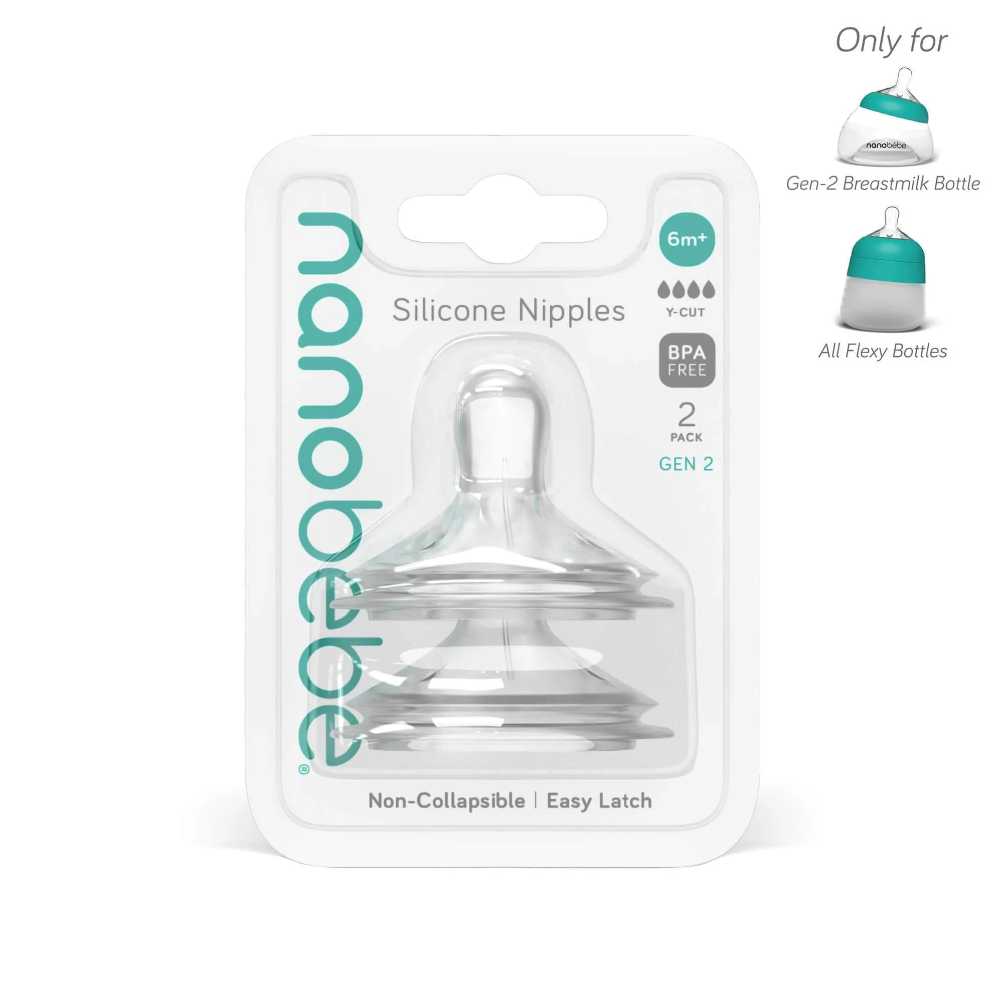 Silicone Anti-Colic Baby Bottle Nipples - Image 14