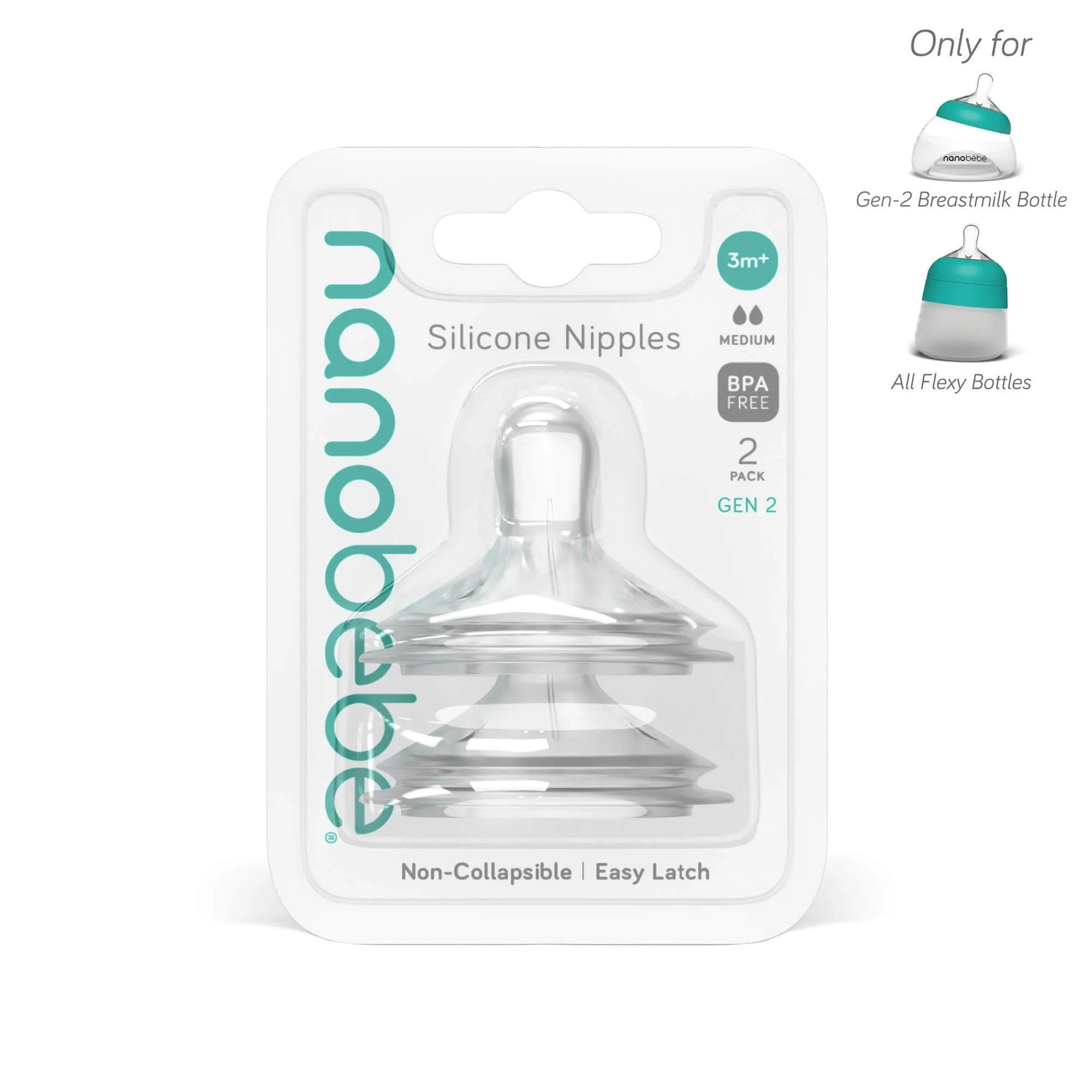 Silicone Anti-Colic Baby Bottle Nipples - Image 7