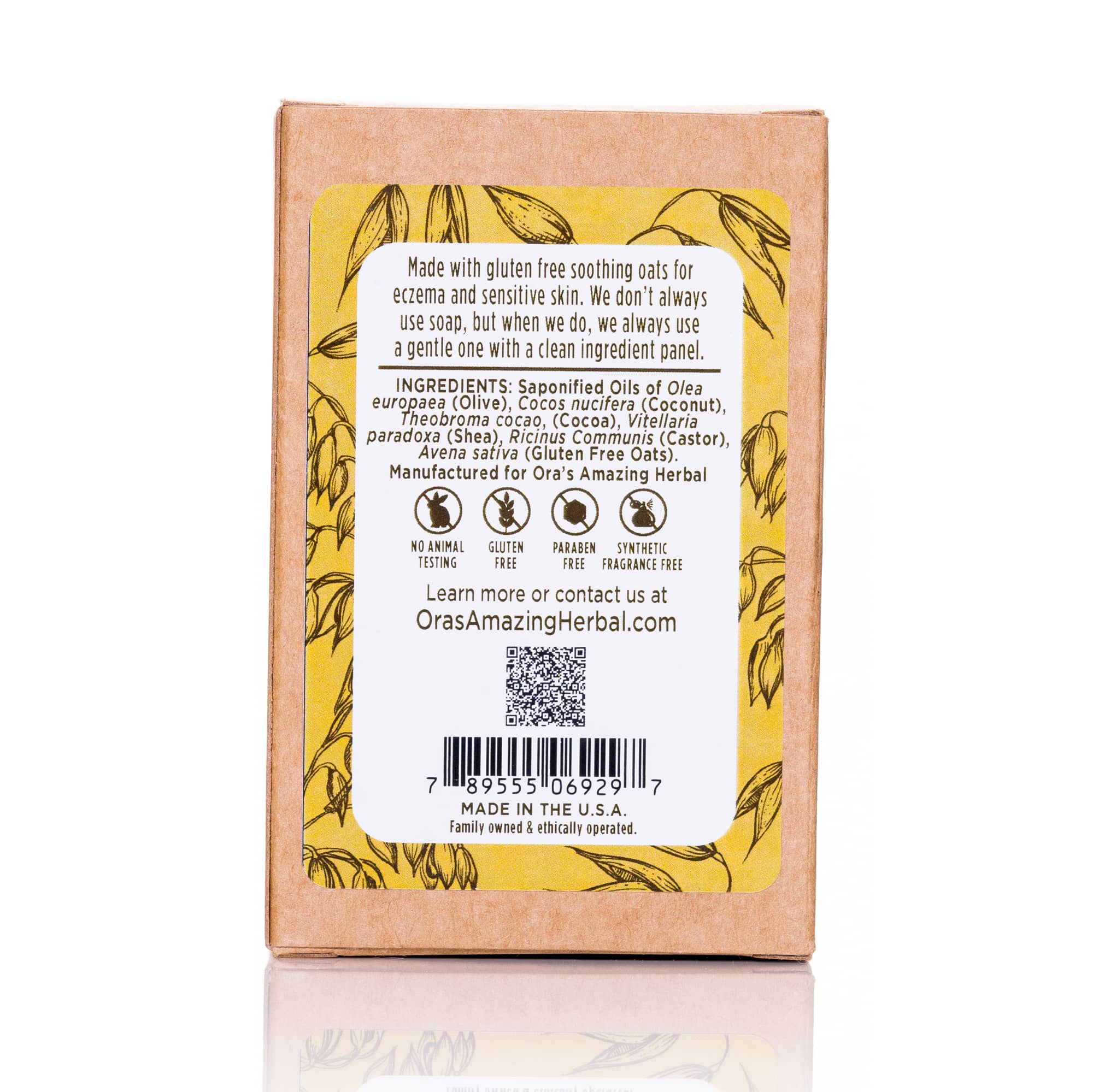 Soothing Suds Oatmeal Soap for Eczema & Sensitive Skin - Image 3