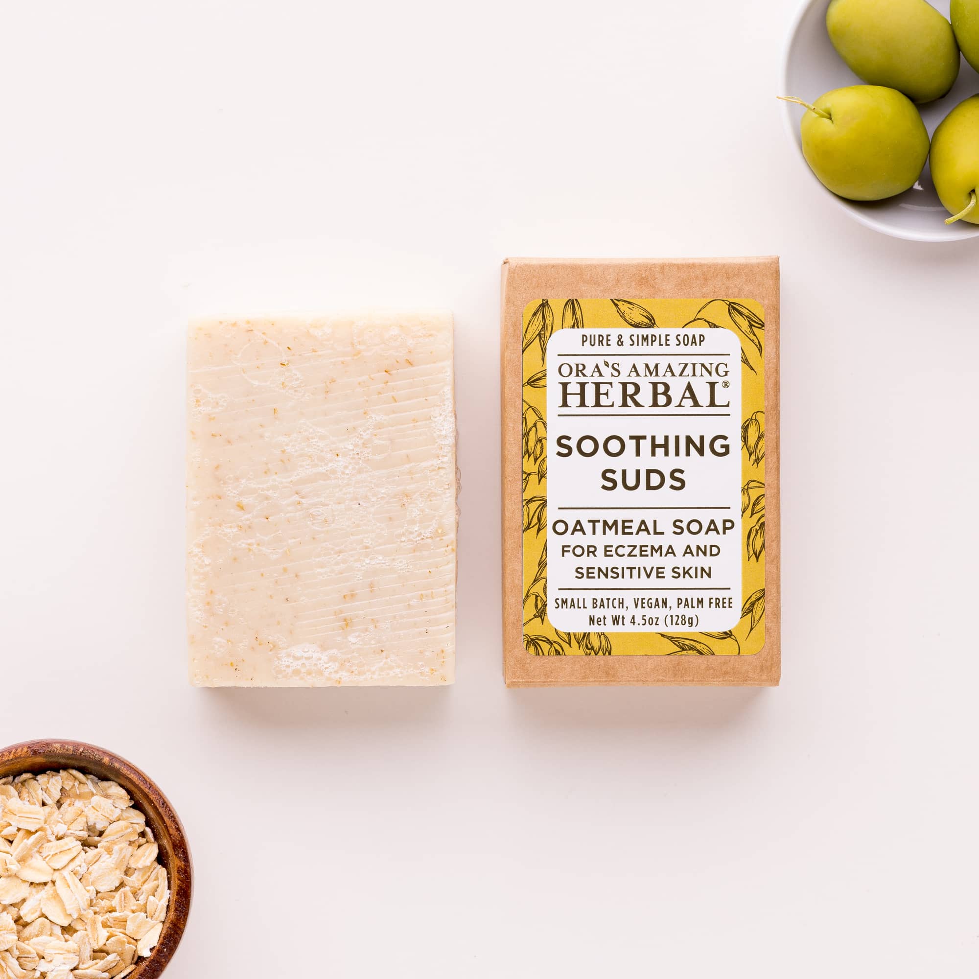 Soothing Suds Oatmeal Soap for Eczema & Sensitive Skin - Image 4