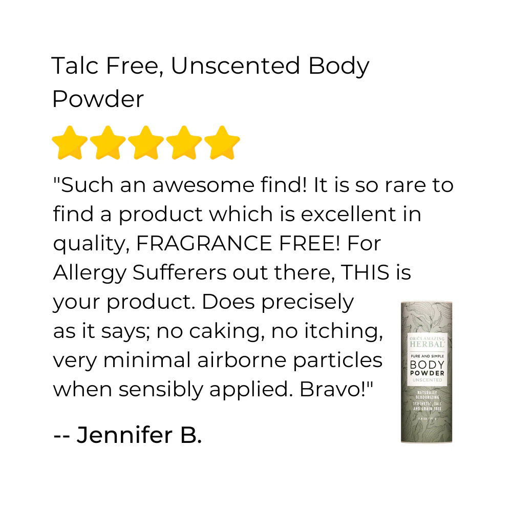Talc Free Body Powder, Unscented - Image 4
